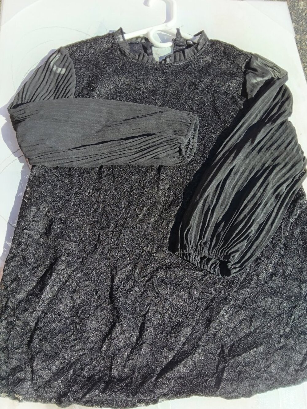 Blouse, by cable and Gauge